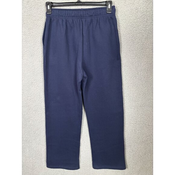 Athmile Women's Baggy Wide Leg  Joggers Pants Blue Fleece Lined Medium NWT's - Picture 3 of 7
